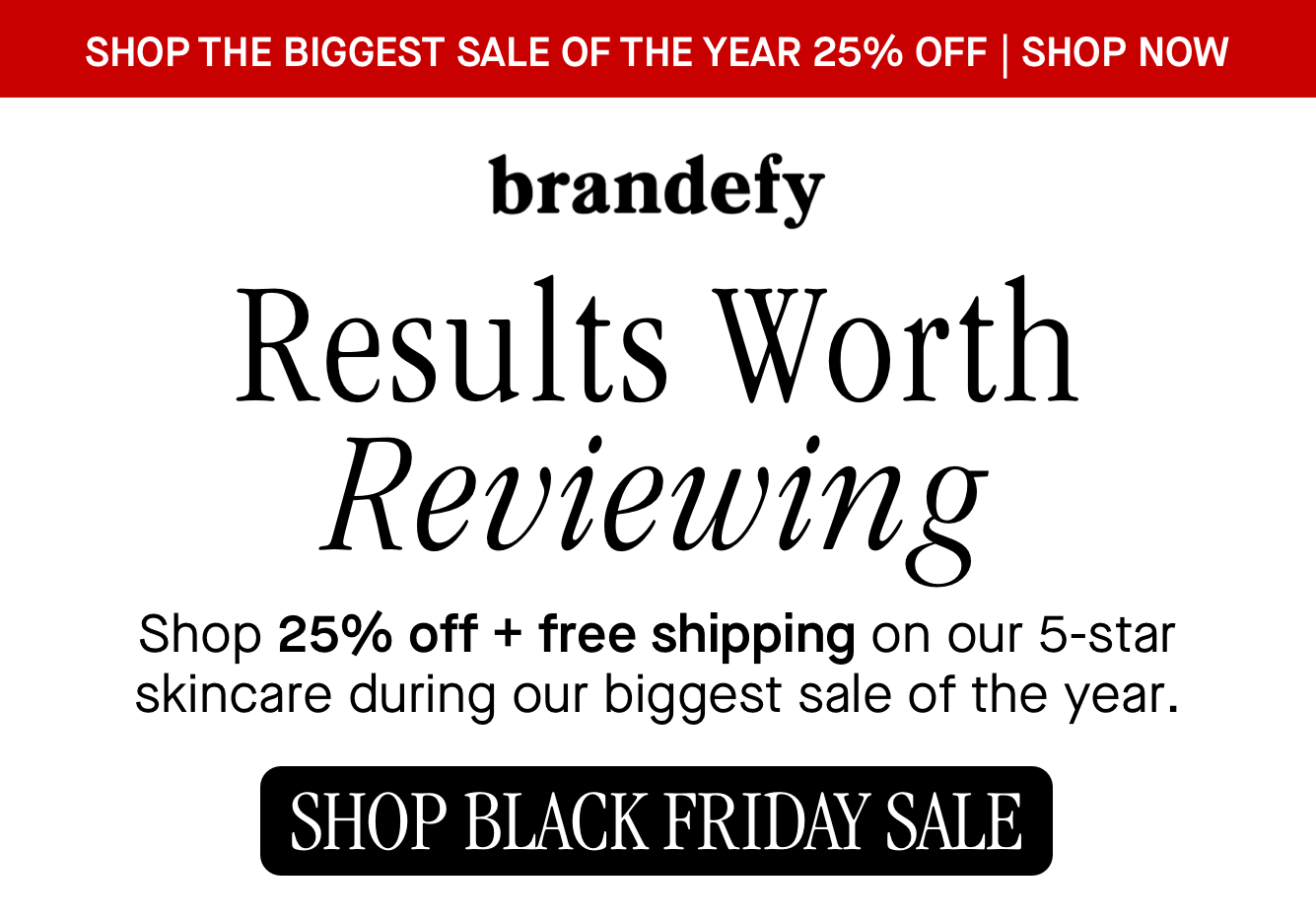 Results Worth Reviewing 