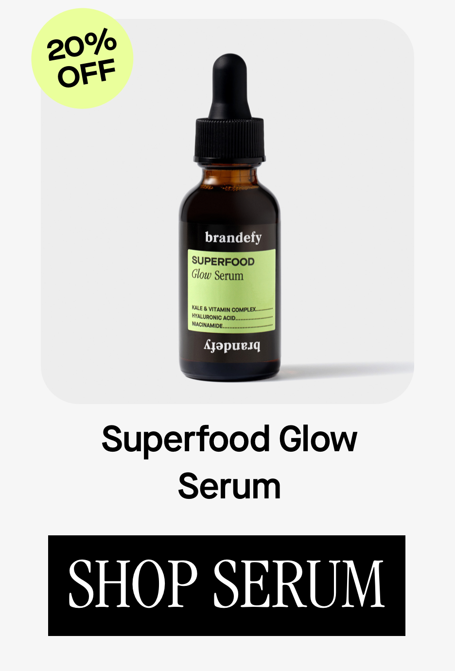 Superfood Glow Serum Superfood Glow Serum