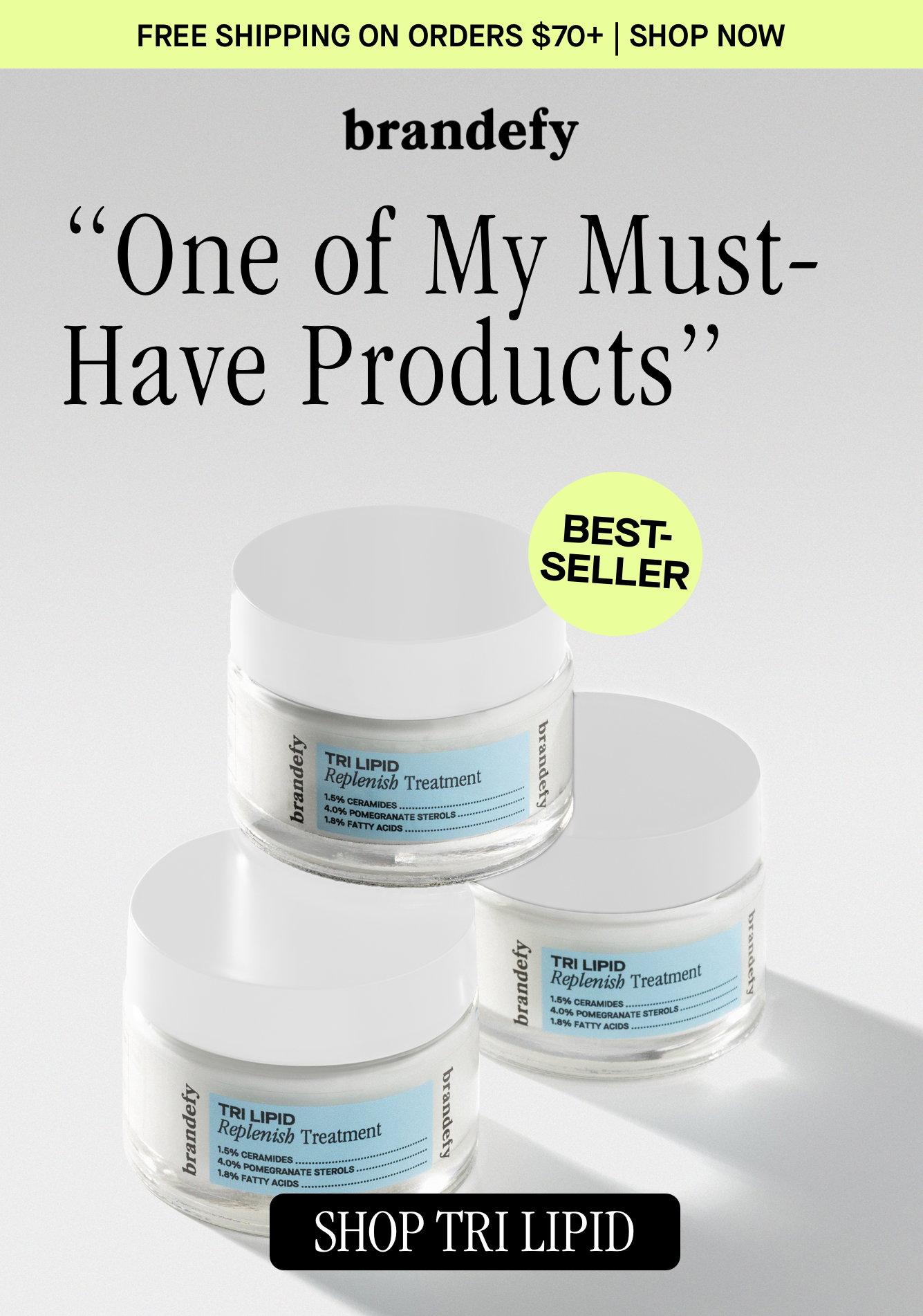 “One of My Must-Have Products” 