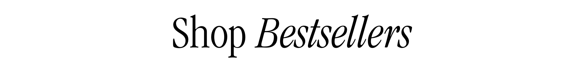 Bestsellers