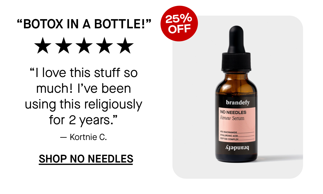 "BOTOX IN A BOTTLE!"