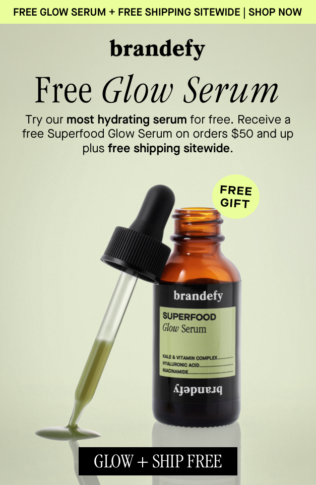 Free glow serum 