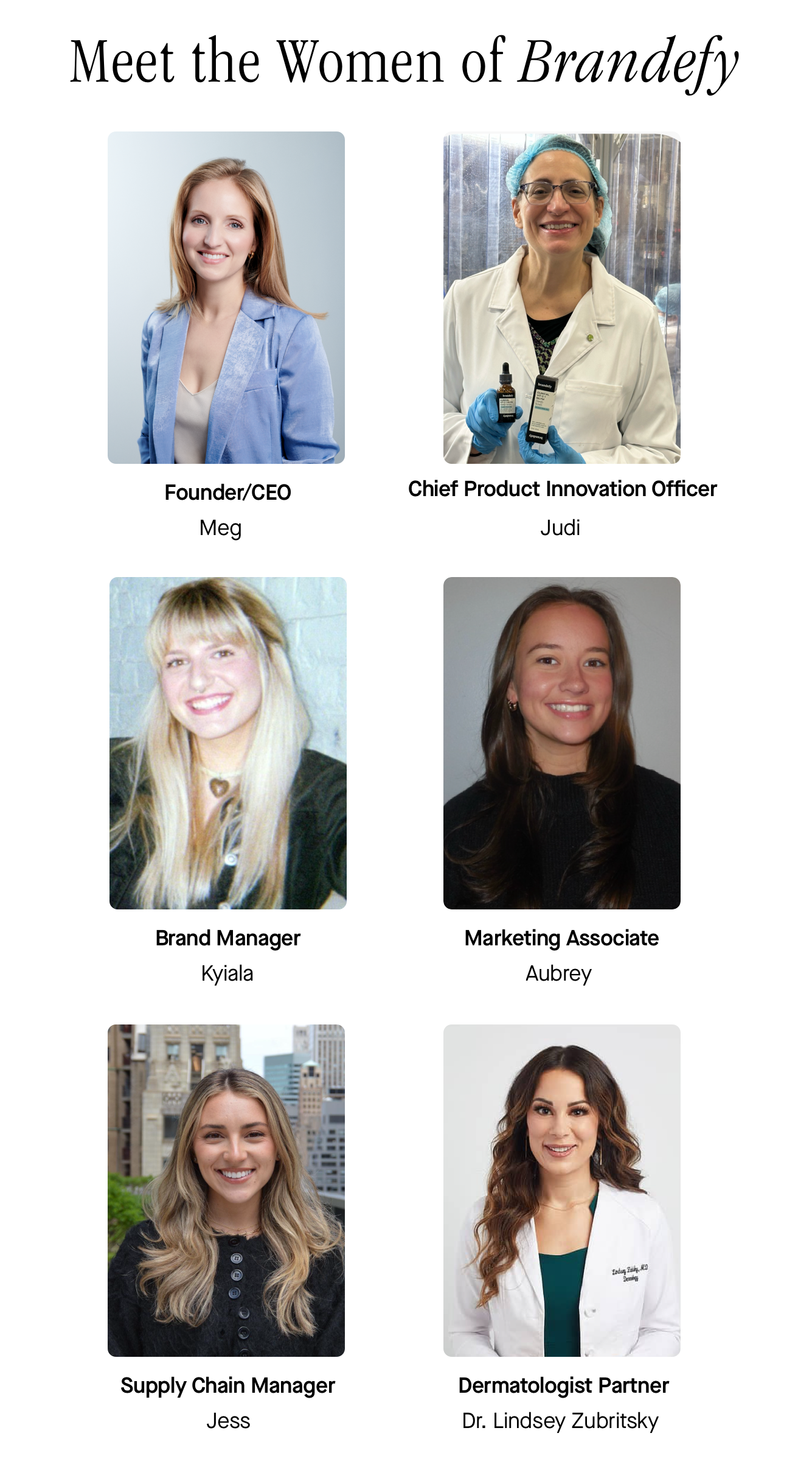 Meet the Women of Brandefy
