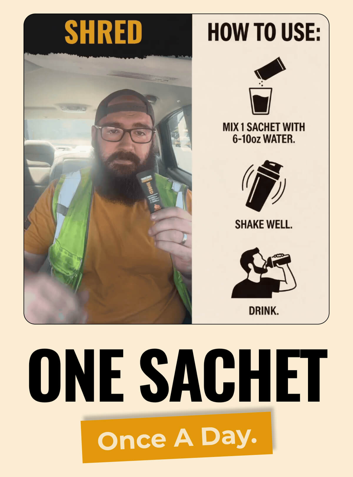ONE SACHET 