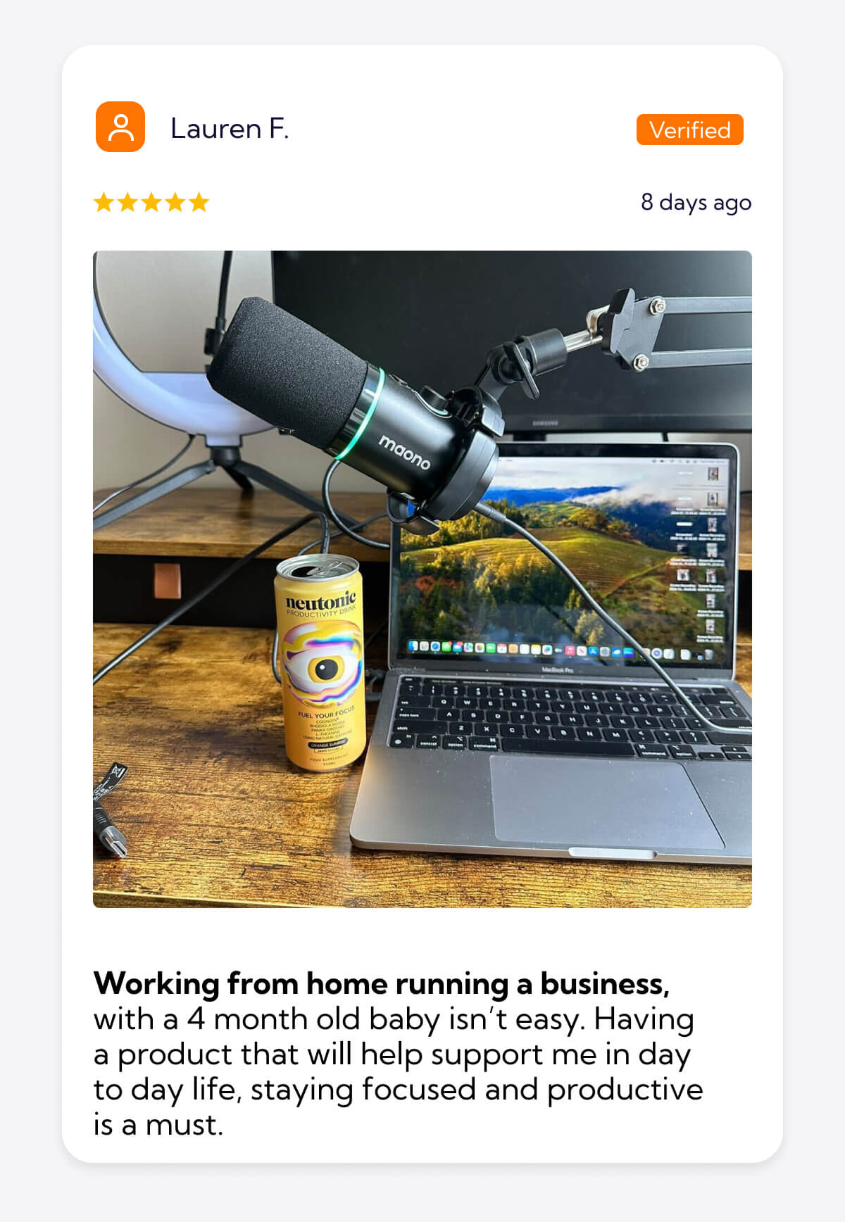  This stuff is out of this world!! After a hard training session, it provides great focus and energy for the rest of the day without the crash!!