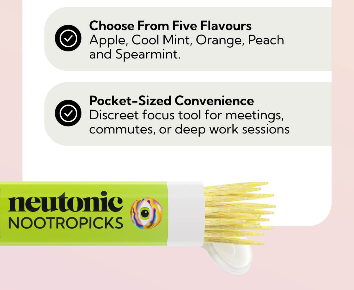 Choose From Five Flavours