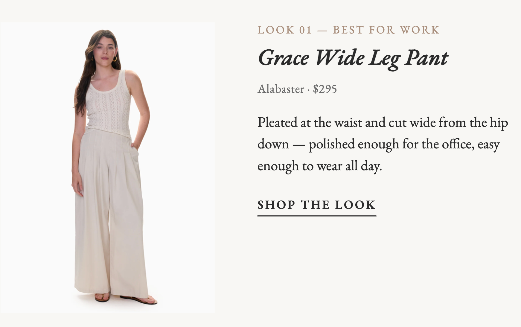 grace wide leg
