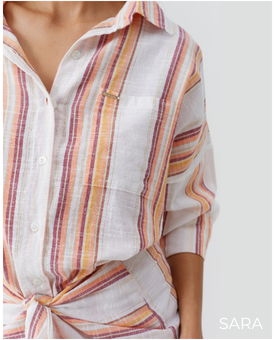Sara Sunset Stripe Dress