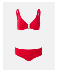 Bel Air Red Bikini Top