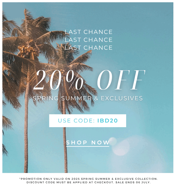 20% Off July Sale