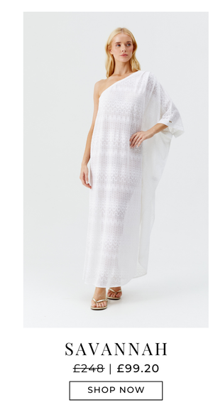 Savannah White Dress