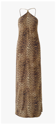 Sage Cheetah Dress