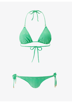 Key West Green Zigzag Bikini