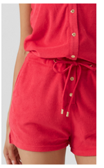 Venus Red Playsuit