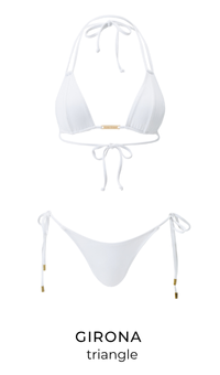 Girona White Bikini