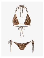 Girona Cheetah Bikini Top