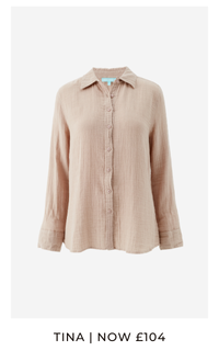 Tina Beige Shirt