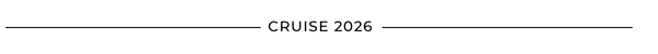 Cruise 2026