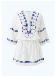 Martina White/Marine Dress
