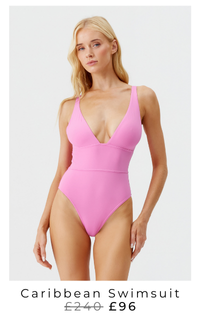 Caribbean Pink Swimsuit