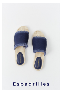 Espadrille Navy Sandals