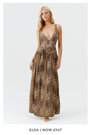 Elsa Cheetah Skirt
