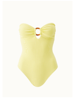 Barbuda Yellow Ridges Swimsuit