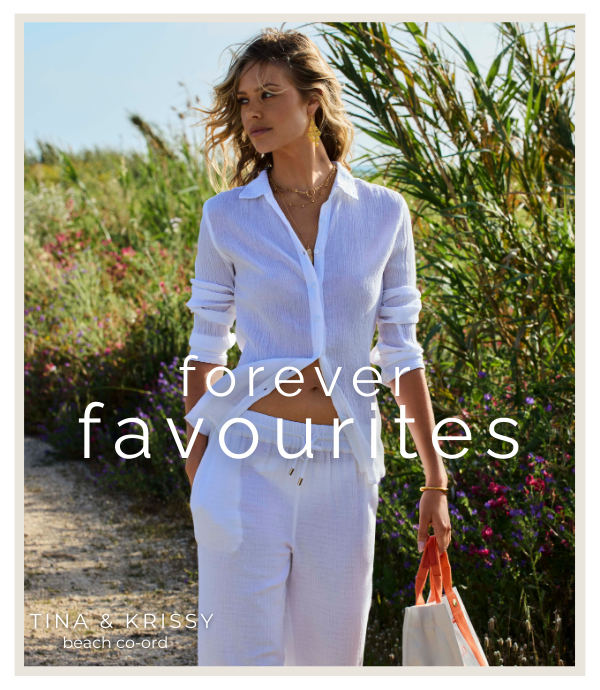 Forever Favourites - model wears the Tina & Krissy Co-ord