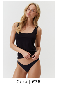 Cora Black Vest