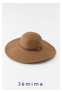 Jemima Dark Brown Hat