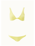 Ibiza Yellow Ridges Bikini