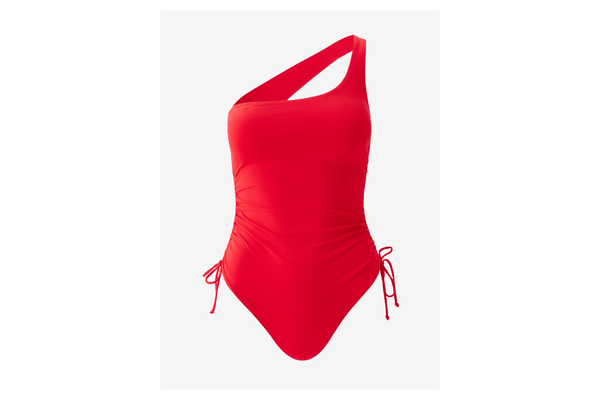 Polynesia Red Swimsuit GIF
