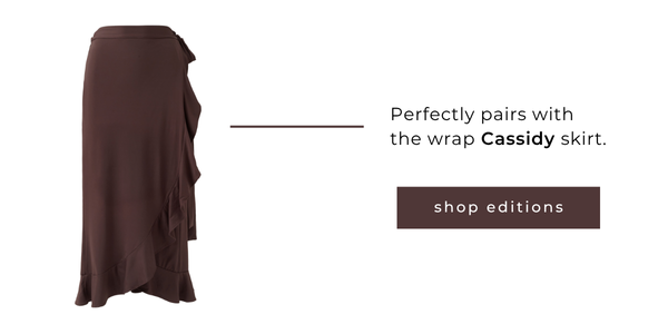 Cassidy Brown Skirt