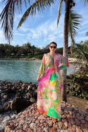 Natalie Carnation Dress