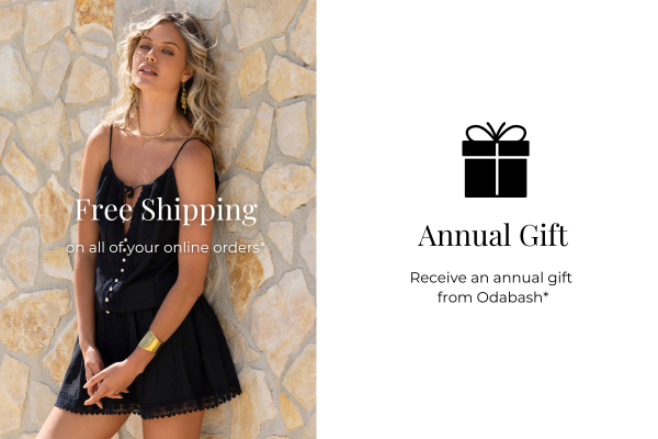 Free shipping & Annual gift