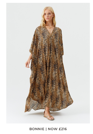 Bonnie Cheetah Kaftan