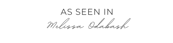 As seen in Melissa Odabash