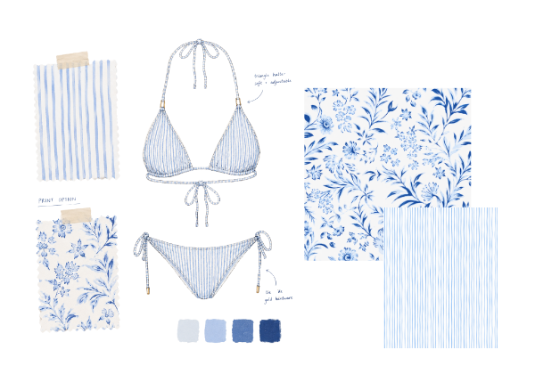 Ripple & Jardin Print