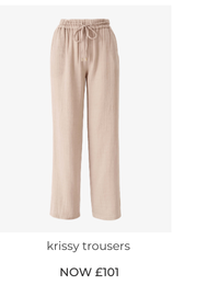 Krissy Beige Trousers
