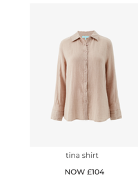 Tina Beige Shirt