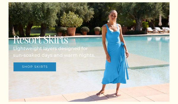 Cassidy Skirt Ocean