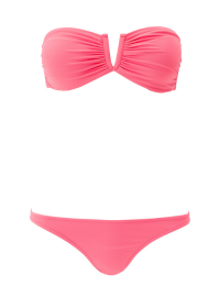 Alba Coral Bikini Top