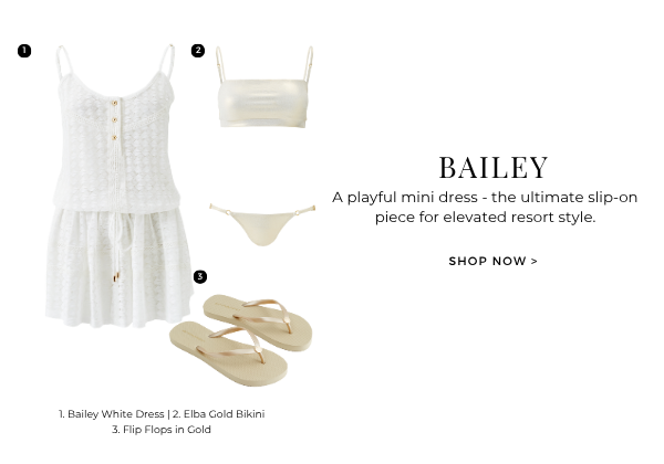 Bailey White Dress