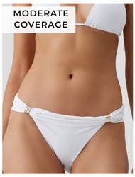 Grenada White Bikini Bottoms
