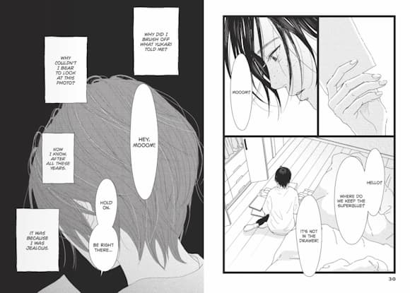 Manga panels from That’s Not Love
