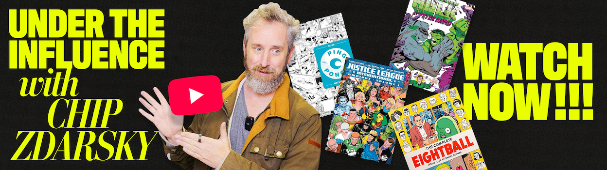 Chip Zdarsky visits Walt's Comic Shop warehouse