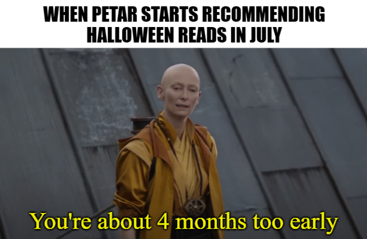Retro horror meme