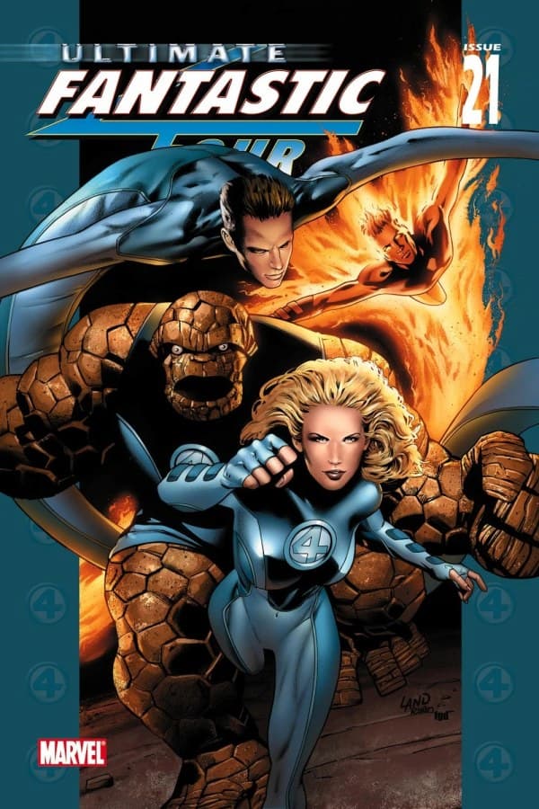 Ultimate Fantastic Four #21 facsimile cover