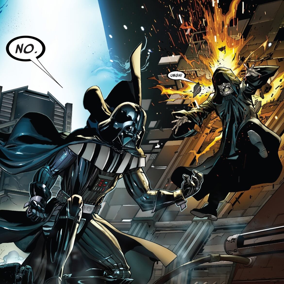 Darth Vader comic artwork