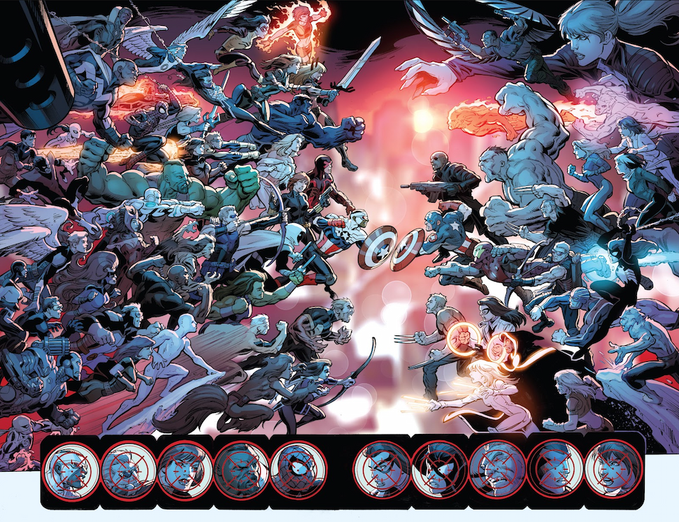 Secret Wars: Battleworld Omnibus interior art